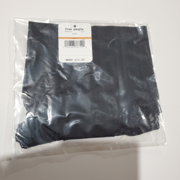 Free People Smooth Lace Hipster in Black - Picture 5 of 5